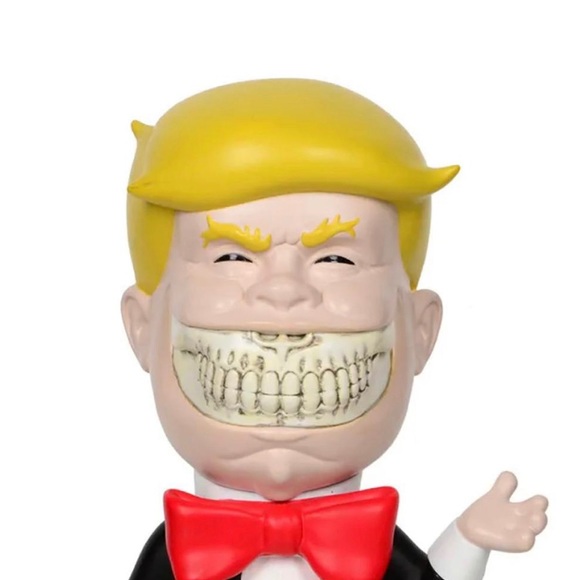 Ron English Mindstyle Donald T. Rich Grin Original - Picture 3 of 4